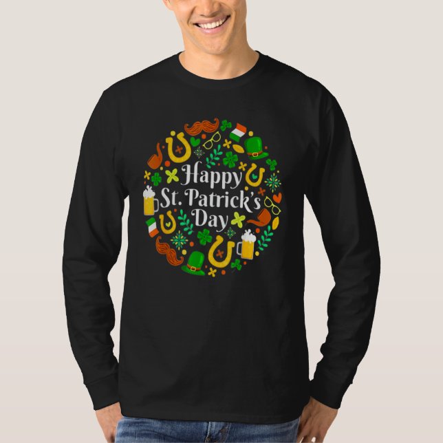 T-shirt Bonne St Patrick's Day Drôle Saint Patrick Irish G (Devant)