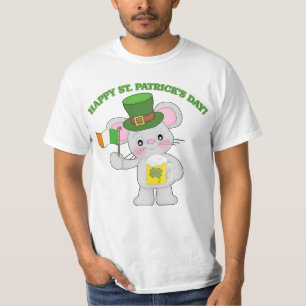 T-shirt Bonne St. Patrick's Day Irish Mouse