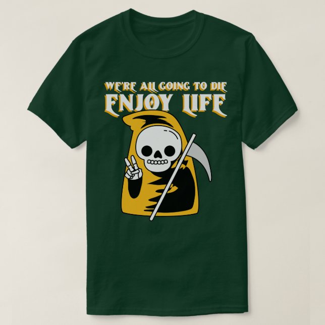 T-shirt Bonne vie 4 (Design devant)