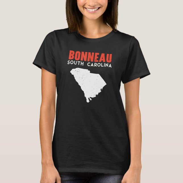 T-shirt Bonneau South Carolina USA State America Travel (Devant)
