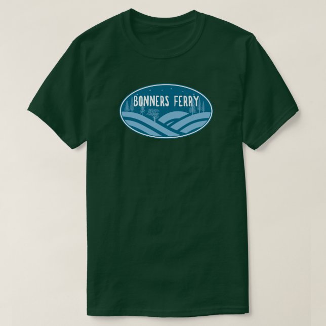 T-shirt Bonners Ferry Idaho Extérieur (Design devant)