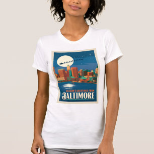 T-shirt Bonnes Fêtes de Baltimore