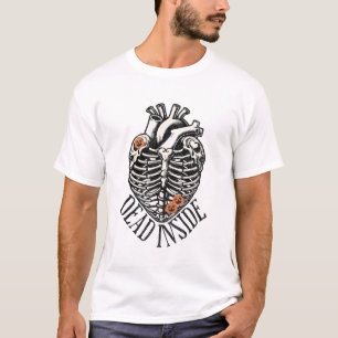T-shirt Bonnes Fêtes squelettiques