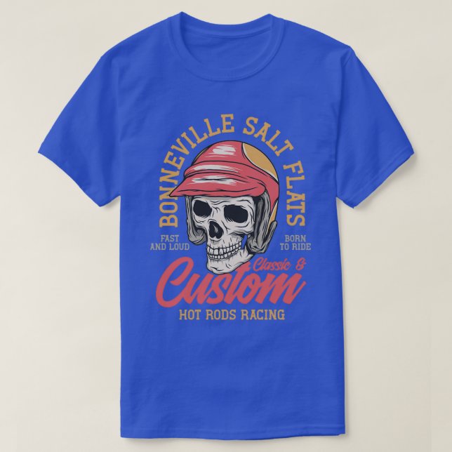T-shirt Bonneville salines chaudes bâtonnets course (Design devant)