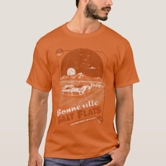 T-shirt Bonneville Salt Flats Vintage Race Rétro