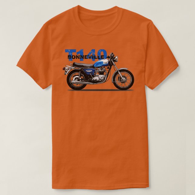 T-shirt Bonneville T140 1979 (Design devant)