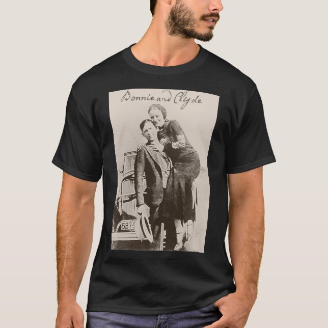 T-shirt Bonnie et Clyde (Devant)