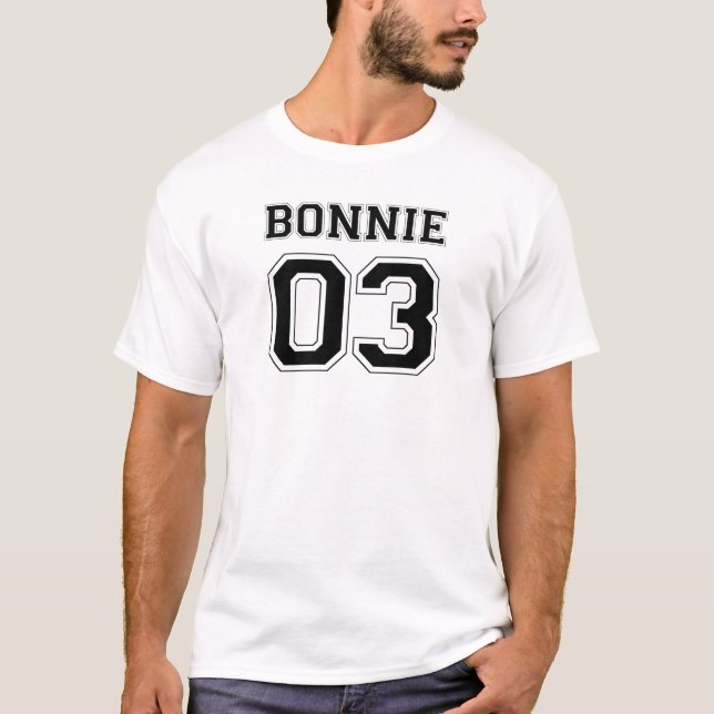 T-shirt Bonnie et Clyde Couple (Devant)