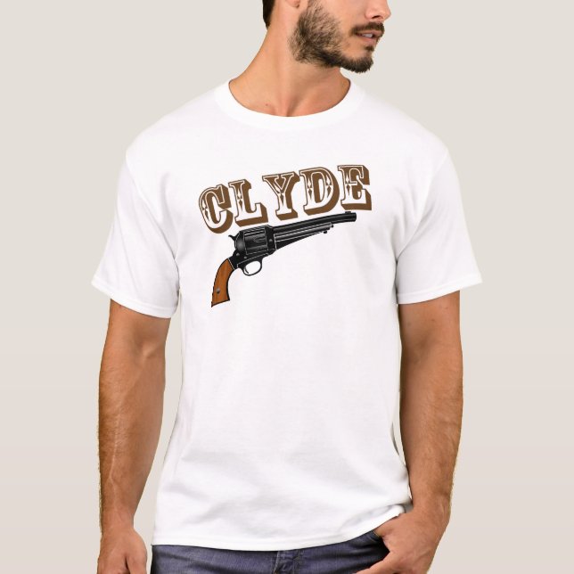 T-shirt Bonnie et Clyde Couple (Devant)