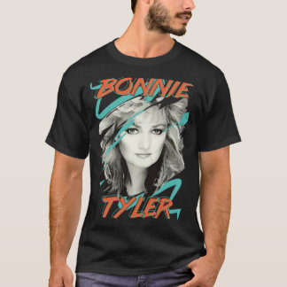 T-shirt Bonnie Tyler 80s 1980s pop Music Total Eclipse de