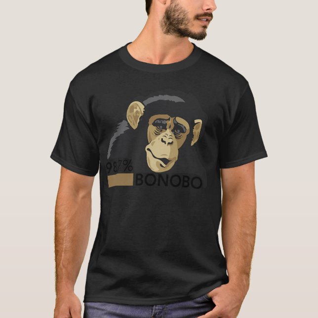 T-shirt Bonobo 98,7 Évolution (Devant)