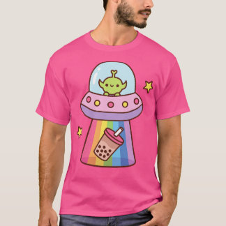 T-shirt Bons Abducs Bubble Tea Drôle