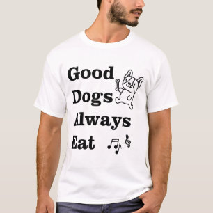 T-shirt Bons Chiens Mangent Toujours Théorie Musicale GDAE