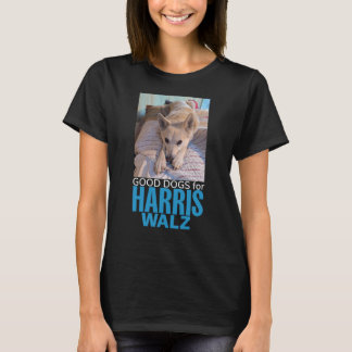 T-shirt Bons chiens pour Harris/Walz