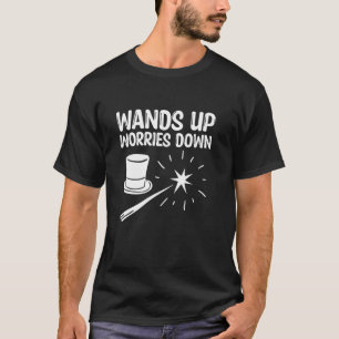 T-shirt Bons de réduction Wands Up Worries Down