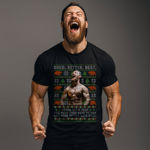 T-shirt Bons Meilleurs Superbes Photos de Costume de Noël