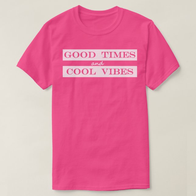 T-shirt bons moments (Design devant)