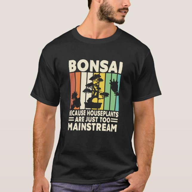 T-shirt Bonsai Because Houseplants Are Just Too Mainstream (Devant)