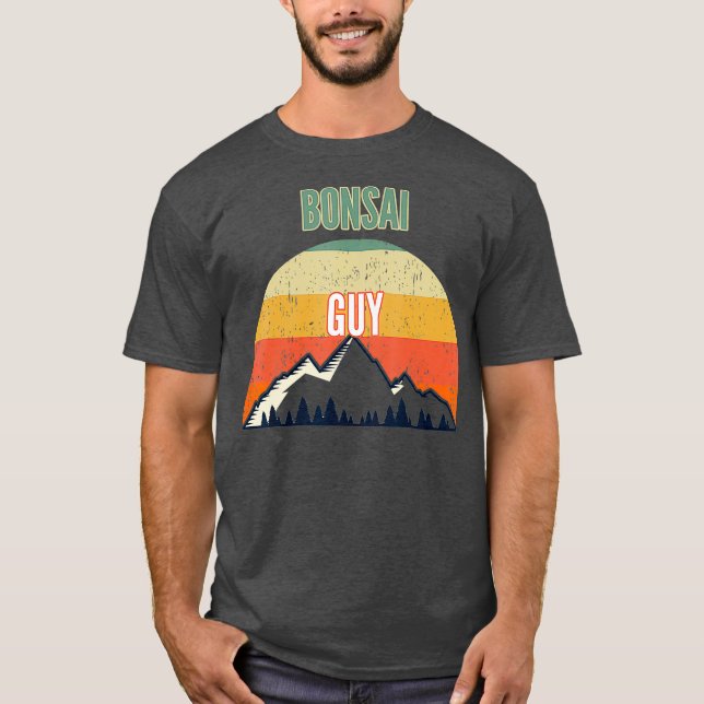 T-shirt Bonsai Cadeau pour hommes Bonsai Guy (Devant)