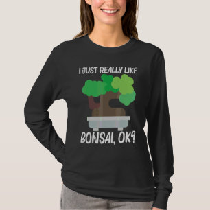T-shirt Bonsaï Cool pour hommes femmes arbre plante jardin
