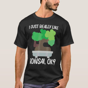 T-shirt Bonsaï Cool Pour Hommes Femmes Arbre Plante Jardin
