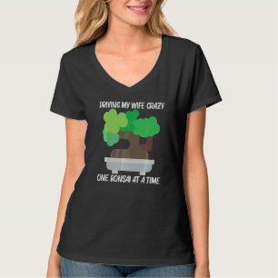 T-shirt Bonsaï Cool Pour Hommes Papa Garçons Arbre Plante