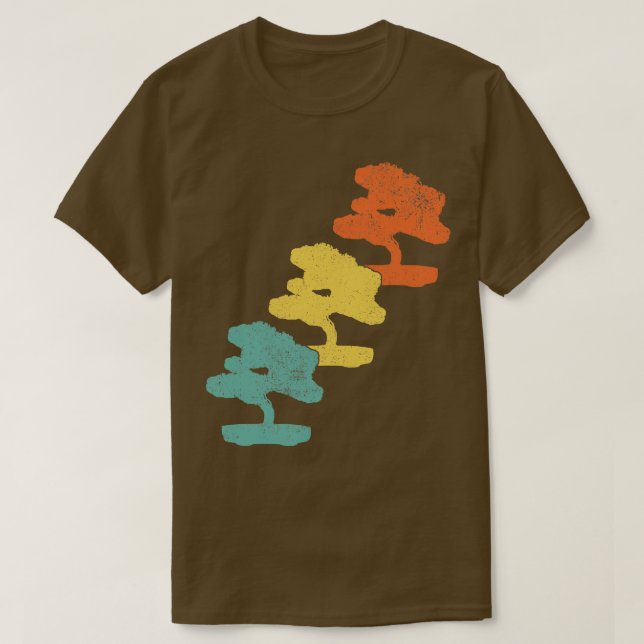 T-shirt Bonsai japonais Bonsai Tree 1 (Design devant)