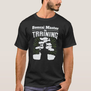 T-shirt Bonsai Master En Formation Planteur Gardener