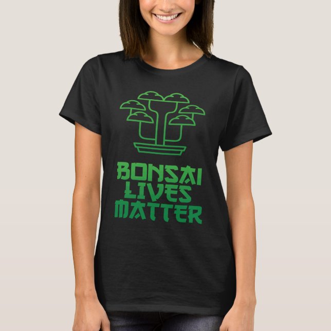 T-shirt Bonsai Tree Japan Gardener (Devant)