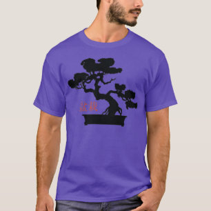 T-shirt Bonsai Tree Japonais minimaliste conception Bons d
