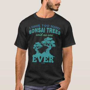 T-shirt Bonsai Tree Penjing Japon Zen