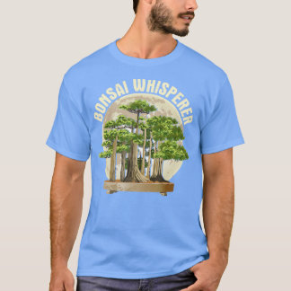 T-shirt Bonsai Whisperer Retro Gardener Nature Bonsai Tre