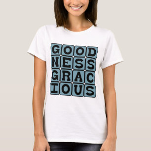 T-shirt Bonté Gracieuse, surprise alalphabétique