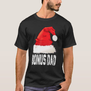 T-shirt Bonus de Noël Papa Père Noël Chapeau Noël Famille