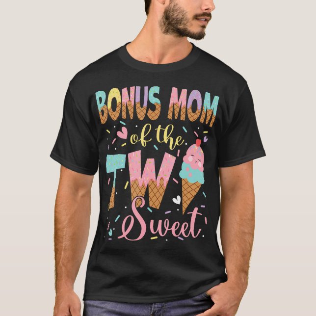 T-shirt Bonus Maman Des Deux Douces 2Ème Anniversaire Fill (Devant)
