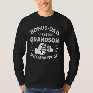 T-shirt Bonus Papa Et Grand-Fils Correspondant Premier Bum