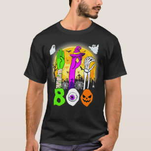 T-shirt Boo American Sign Language ASL Coût d'Halloween So