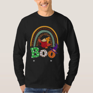 T-shirt Boo avec araignées et chapeau de sorcière Hallowee