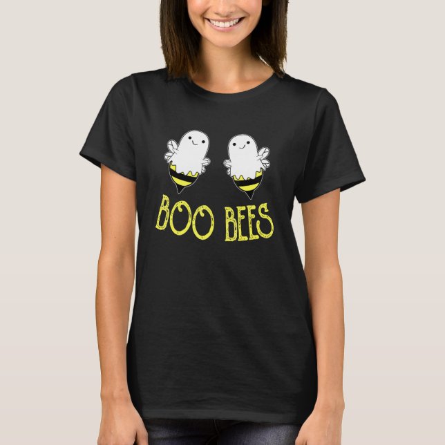 T-shirt Boo Bees Drôle Mignonne Couple Costume Halloween P (Devant)