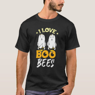T-shirt Boo Bees Halloween Ghost Boire Beer