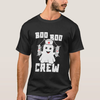 T-shirt Boo Boo Crew Chemise Fantôme Infirmière Costume Fi