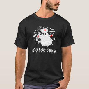 T-shirt Boo Boo Crew citation Infirmière cool Halloween Co