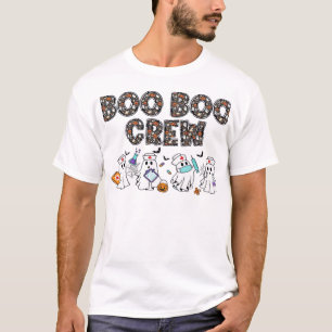 T-shirt Boo Boo Crew � Drôles de fantômes d'infirmière d'H