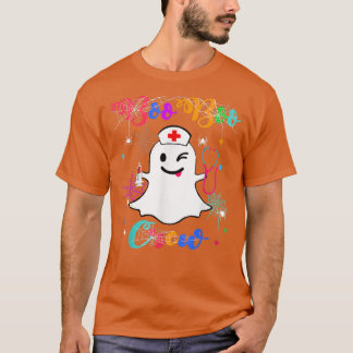 T-shirt Boo Boo Crew Funny Ghost EMS EMT Paramedic Nurse H