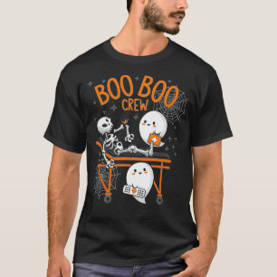 T-shirt Boo Boo Crew Ghost Doctor Paramedic EM Nurse Hallo