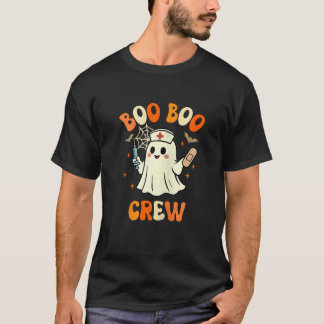 T-shirt Boo Boo Crew Ghost Nurse Zip