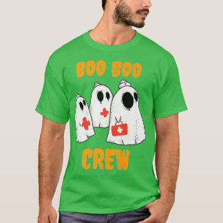 T-shirt Boo Boo Crew Ghosts pour le personnel Médicale et