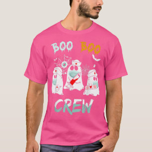 T-shirt Boo Boo Crew Nurse Halloween Ghost Costume Matchin