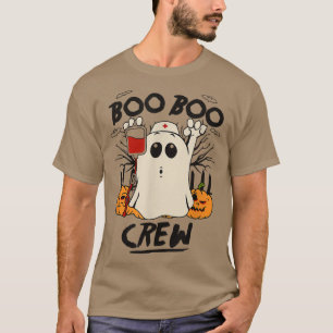 T-shirt Boo Boo Crew Sac Sang Cute Boo Dans Le Cimetière H