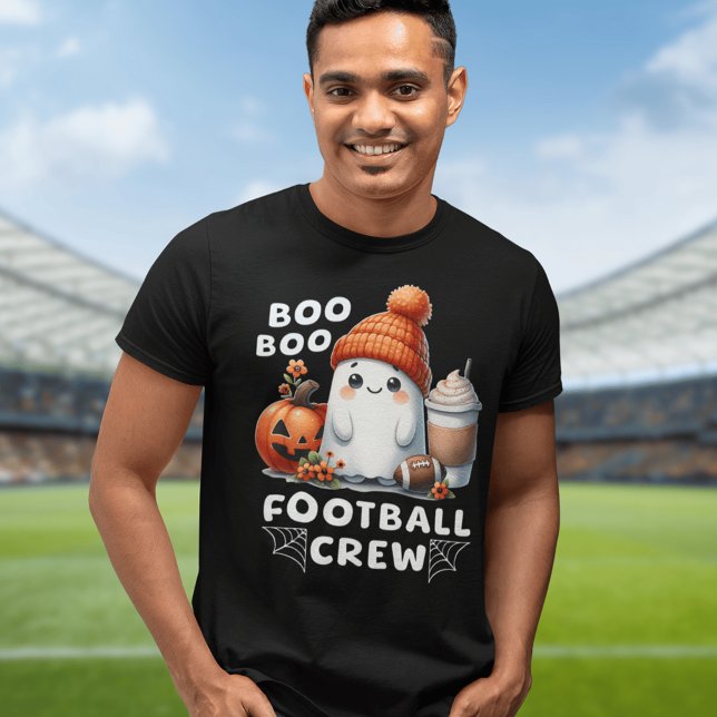 T-shirt Boo Boo Football Crew Cute Ghost Funny Halloween (Créateur téléchargé)